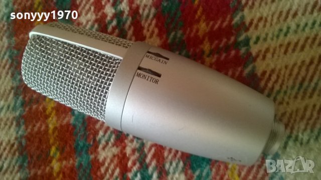 fame cu3-profi mic-usb-внос швеицария, снимка 3 - Микрофони - 23904294