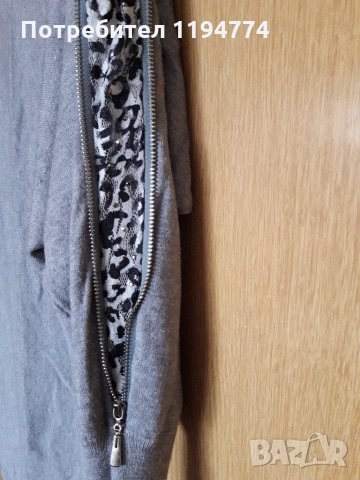 Рокля - туника с цип на ръкавите, снимка 5 - Туники - 24285306