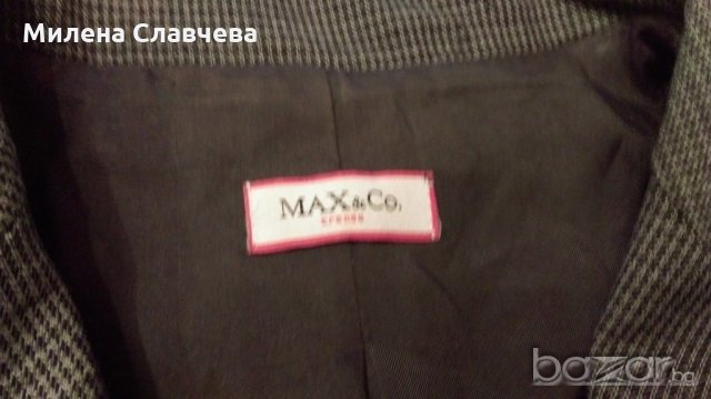 100% ОРИГИНАЛНО дамско сако  MAX&Co, снимка 12 - Сака - 20824384