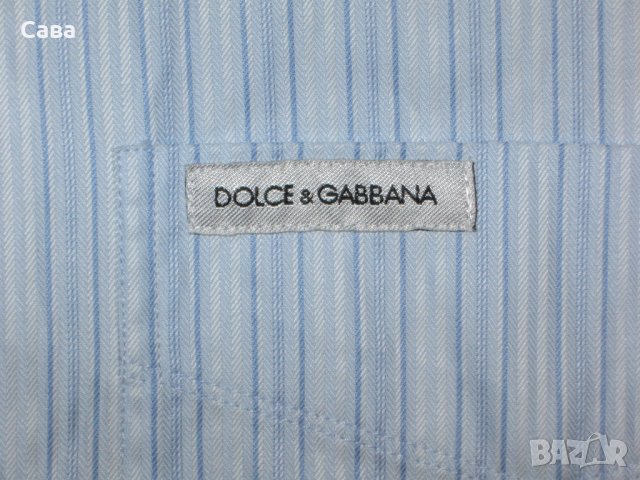 Риза DOLCE&GABBANA   мъжка,Л, снимка 3 - Ризи - 24419810