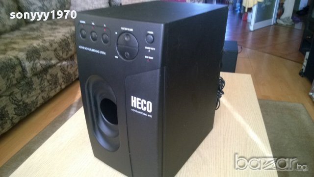 heco movie surround 4100-150watts-активен събуфер-40/32/22см-внос швеицария, снимка 2 - Ресийвъри, усилватели, смесителни пултове - 9271160