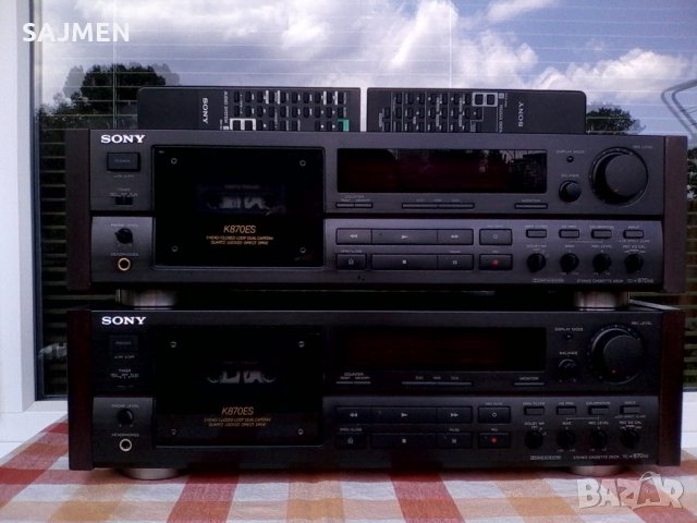 Sony TC – K 870es,ДЕК, снимка 2 - Аудиосистеми - 21926755