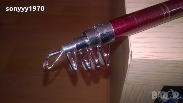 Телескоп, изработен от стъклопласт с керамични водачи. Дължина - 2.7м., снимка 14 - Въдици - 25376081