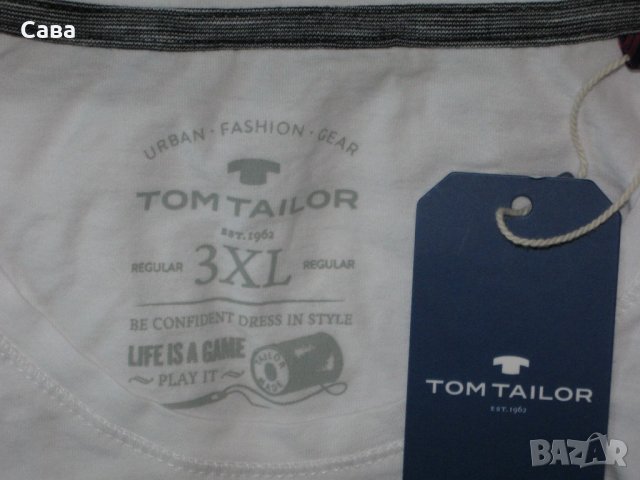 Блузи TOM TAILOR   мъжки,М и 3ХЛ, снимка 2 - Блузи - 21645400