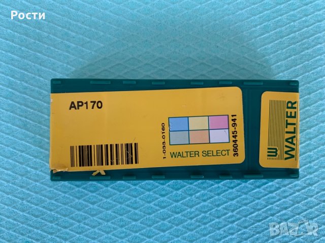 Твърдосплавни пластини WALTER AP170, снимка 2 - Други инструменти - 25863117