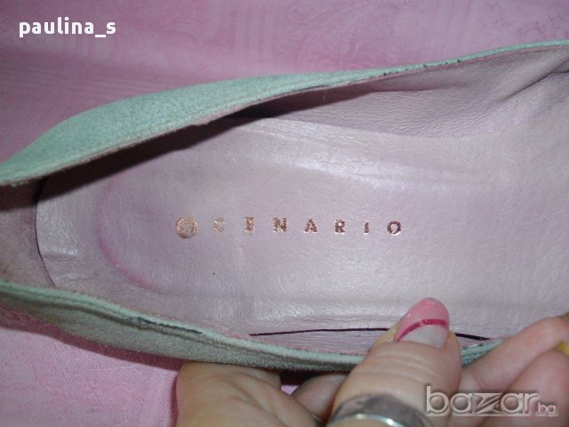 Естествен велур / Дизайнерски обувки "Ensemble Scenario"genuine velvet / естествена кожа - велур, снимка 8 - Дамски ежедневни обувки - 14223955