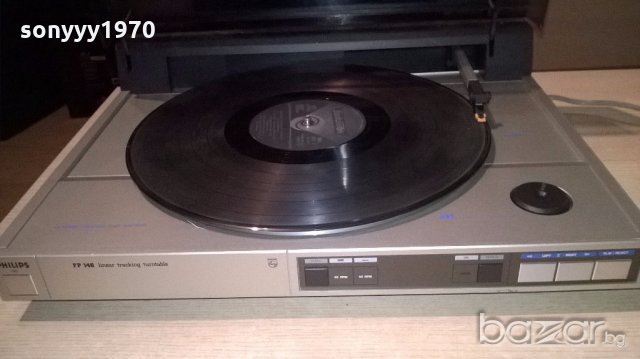 поръчан-philips fp146 linear tracking turntable-made in france, снимка 5 - Ресийвъри, усилватели, смесителни пултове - 19245169