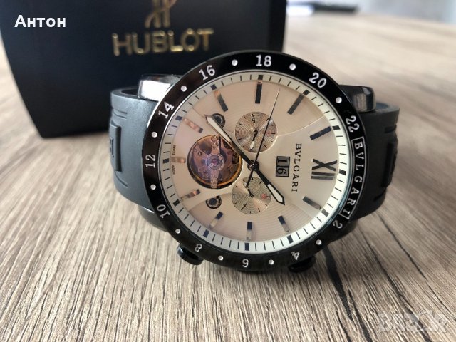 BVLGARI Модел Professional Edition Стилен часовник, снимка 8 - Мъжки - 11677628