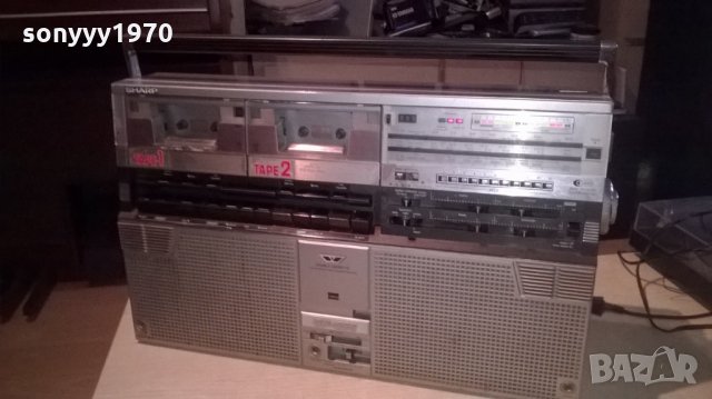 sharp gf-555x made in japan-ретро колекция-внос швеицария, снимка 5 - Ресийвъри, усилватели, смесителни пултове - 24065768