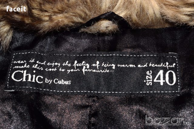 Cubus - Chic - 100% Оригинално дамско палто , снимка 5 - Палта, манта - 17158373