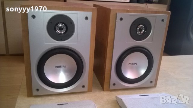 philips 2бр тонколони-внос швеицария-25х25х18см, снимка 7 - Тонколони - 24850119