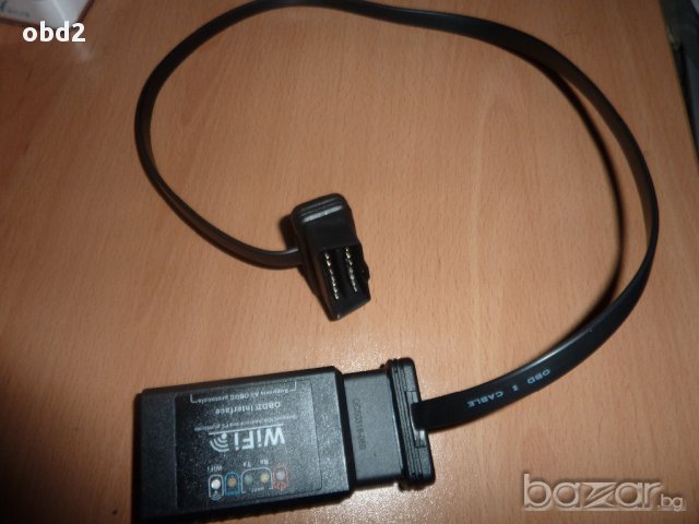 Кабел удължител Obd2 16pin Male to Female, лентов за Elm327, Autocom, Delphi и др.