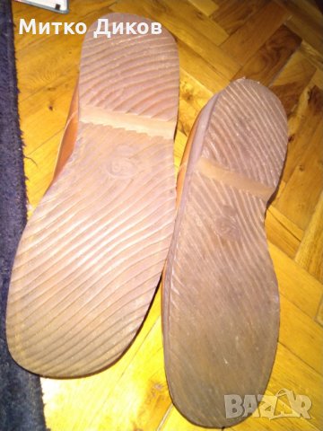 Обувки ZA-№44 естествена кожа подметка вибрам, снимка 5 - Ежедневни обувки - 24839419