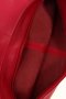 Червена дамска чанта, естествена кожа + портфейл подарък, снимка 3