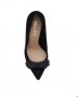 Елегантни черни велурени обувки Kurt Geiger номер 37 и номер 40, снимка 3