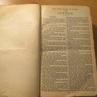 Стара английска библия Holy Bible изд. 1928г. -1016 стр.- стар и нов завет притежавайте тази с, снимка 8 - Антикварни и старинни предмети - 24738546