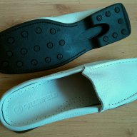 GREENFIELD - чисто нови затворени чехли от естествена кожа, снимка 3 - Чехли - 11556322