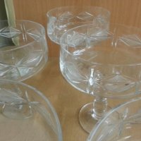 кристални чаши , снимка 5 - Антикварни и старинни предмети - 25922295