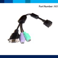 Dell HJ160 PowerEdge 1855 Rear KVM Module Cable, снимка 1 - Кабели и адаптери - 15518060