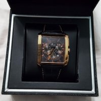Мъжки златист стилен часовник LOTUS , покритие от златно фолио, снимка 8 - Мъжки - 21533994