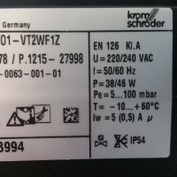 Клапан за газ - Krom Schroder - CG225R01-VT2WF1Z, снимка 6 - Резервни части за машини - 23989655