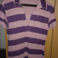 лилава тениска, снимка 1 - Тениски - 22458723