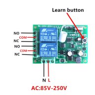 Двуканално дистанционно реле 220v и едноканално реле 12v,power switch, снимка 4 - Други - 17249767