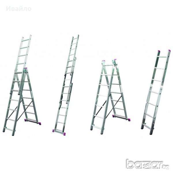 Алуминиева стълба 7.25м под наем, снимка 1