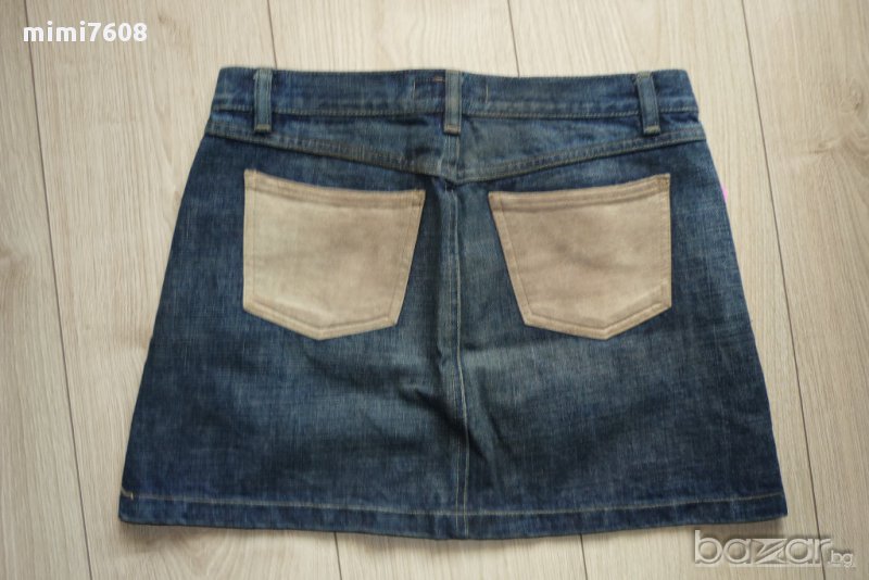 секси дънкова къса пола, снимка 1