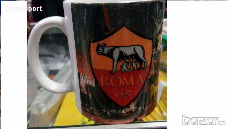 Порцеланова чаша AC Roma  нова, снимка 1