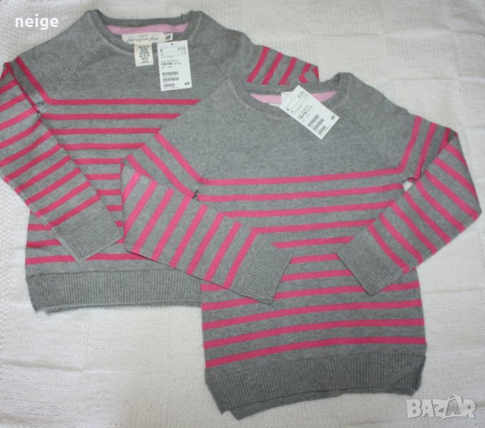 Нови пуловери H&M (5-6 г), снимка 1