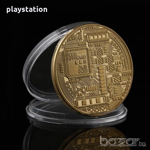 Bitcoin Биткойн колекционерска позлатена монета Промоция, снимка 3 - Подаръци за рожден ден - 20013523