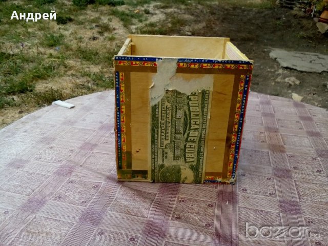 Кутия от Хавански пури, снимка 2 - Антикварни и старинни предмети - 19396969