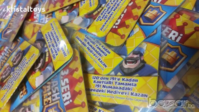 Карти за игра Клаш Роял Clash Royale 3 серия, снимка 2 - Образователни игри - 18833011