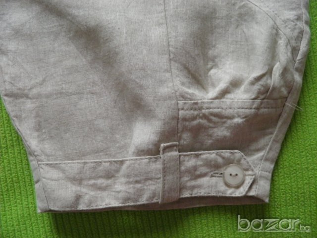 Дамски ленени бермуди S, снимка 10 - Къси панталони и бермуди - 20900914