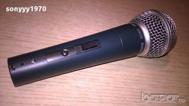 профи shure 58 микрофон-внос швеицария, снимка 8 - Микрофони - 17786349