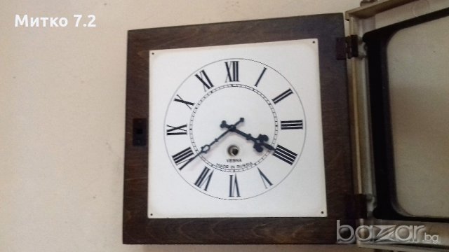 стенен механичен часовник весна, снимка 5 - Антикварни и старинни предмети - 21360841