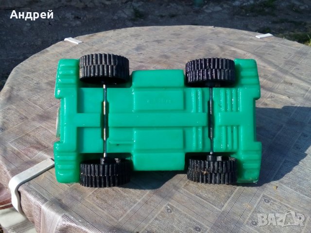 Стара играчка,джип, снимка 6 - Антикварни и старинни предмети - 21935400