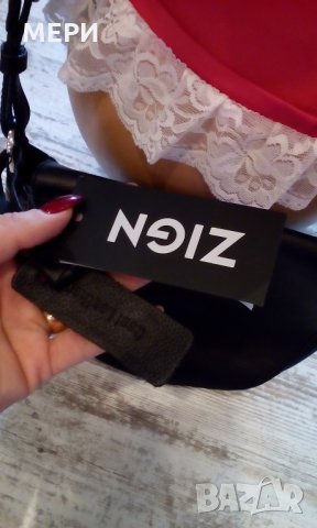 Нова 100% Естествена Дамска чанта "Zign", снимка 7 - Чанти - 22020260