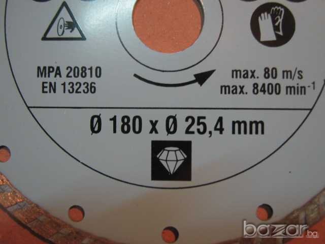 Диск за рязане на керамика нов, снимка 2 - Други инструменти - 7935958