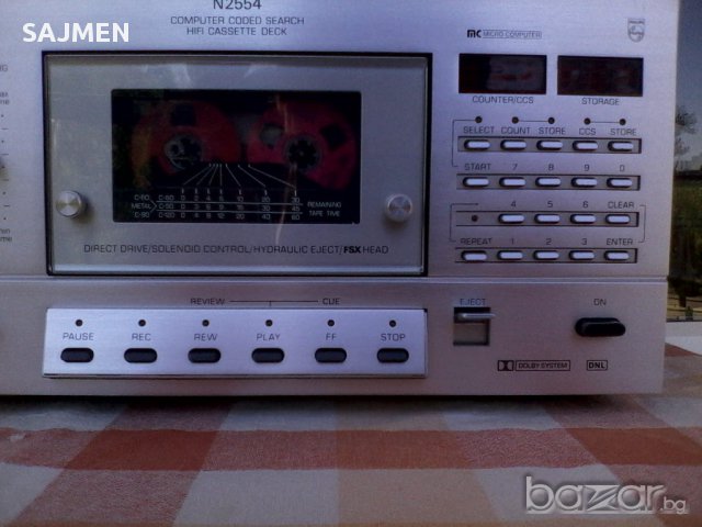 PHILIPS N-2554, 3 HEAD.High-End.ДЕК, снимка 2 - Декове - 14636996