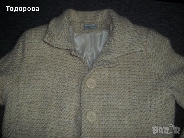 Елегантно дамско палто № М-Л, снимка 6 - Палта, манта - 22664096