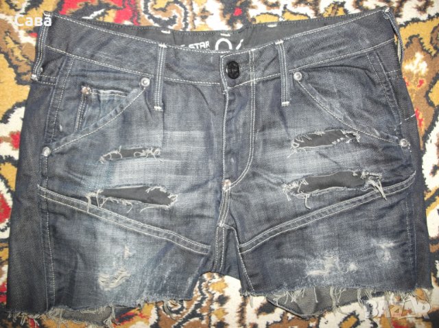 Къси дънки и блуза G-STAR   дамски,Л, снимка 3 - Дънки - 25647672