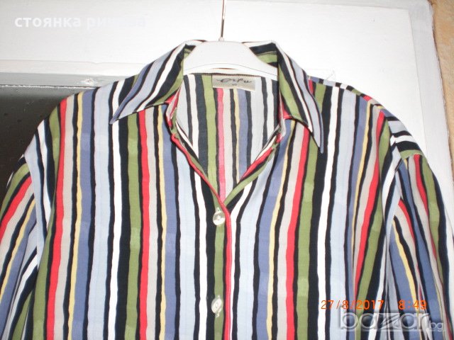 продавам дамска блуза-риза с къс ръкав-внос от Германия, снимка 2 - Блузи с дълъг ръкав и пуловери - 19125725