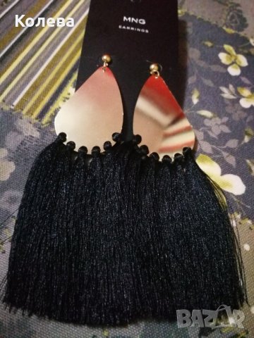 Обеци Mango , снимка 2 - Обеци - 22258212