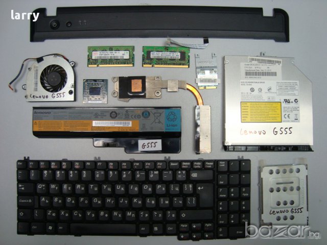 Lenovo G555 лаптоп на части, снимка 2 - Части за лаптопи - 11322262