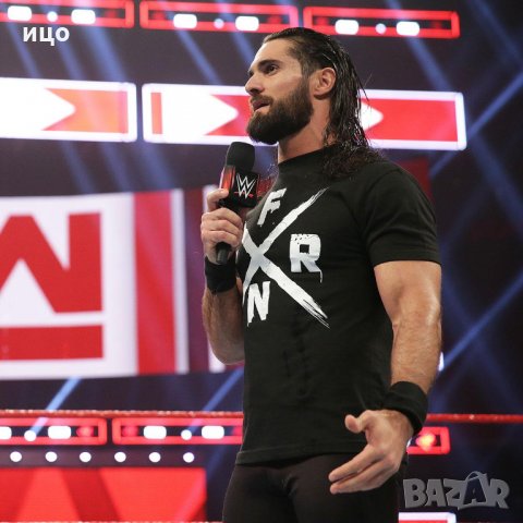  Тениска WWE Световна федерация по кеч Seth Rollins "SFNR" мъжки и детски размери, снимка 2 - Тениски - 25777253