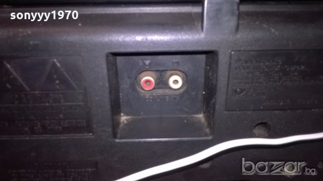 panasonic rx-cw42-ретро колекция-внос швеицария, снимка 14 - Ресийвъри, усилватели, смесителни пултове - 19384997