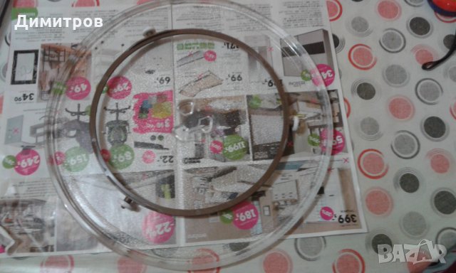 Чиния за микровълнова печка, снимка 5 - Печки, фурни - 18204711