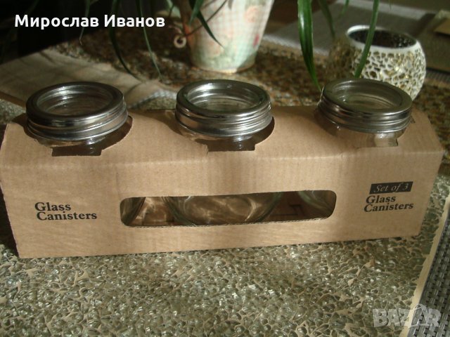 " Стъклени бурканчета " - за подправки, снимка 6 - Аксесоари за кухня - 23412702